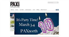 Desktop Screenshot of paxnorth.ca