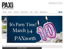 Tablet Screenshot of paxnorth.ca